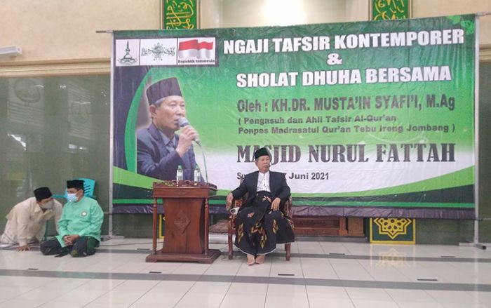 Gelar Ngaji Tafsir Kontemporer, Masjid Nurul Fattah Surabaya Hadirkan K.H. Dr. Musta