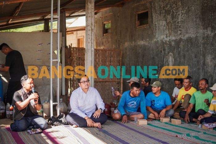 Dorong Petani Sejahtera dengan Pupuk Organik Cair, Paslon Muhibbin-Aushaf Gelar 