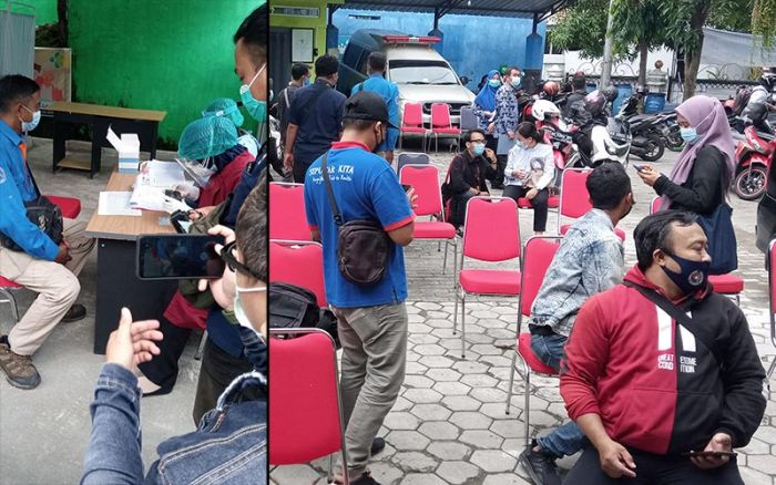 Peringati HPN 2021, Puluhan Wartawan di Kota Madiun Ikuti Rapid Test
