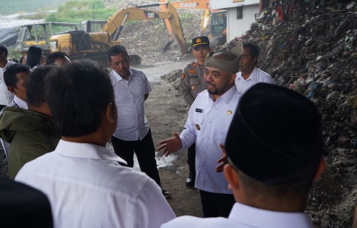 Evaluasi Pengelolaan Sampah, Wawalkot Heli Suyanto dan Anggota DPRD Kota Batu Kunjungi TPA Tlekung