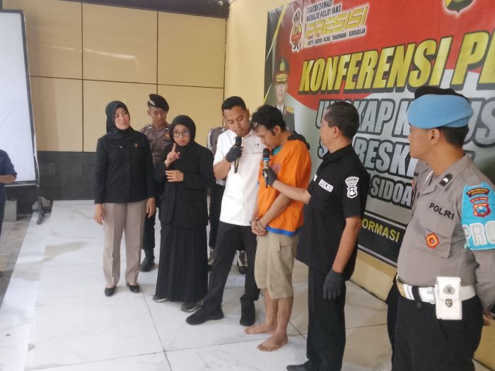 Polres Sidoarjo Tangkap Pria yang Cabuli Bocah 7 Tahun di Sedati