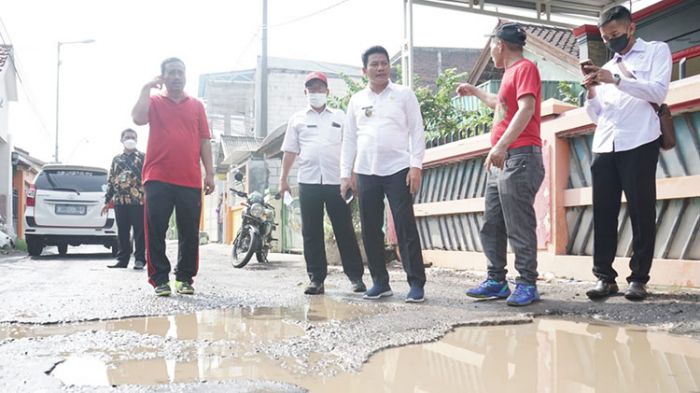 Wakil Bupati Sidoarjo Dorong Perusahaan Berpartisipasi Perbaiki Jalan Rusak di Kawasan Industri