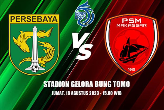 Prediksi Liga 1 Persebaya Surabaya vs PSM Makassar: Bajul Ijo Siap Lanjutkan Tren Kemenangan