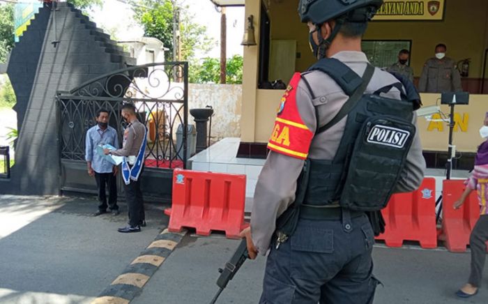 Mabes Polri Diserang, Pengamanan Markas Kepolisian di Blitar Diperketat