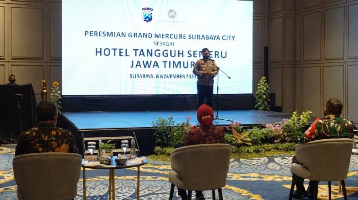 ​Pertama di Jatim, Kapolda Tetapkan Hotel Tangguh Semeru di Surabaya