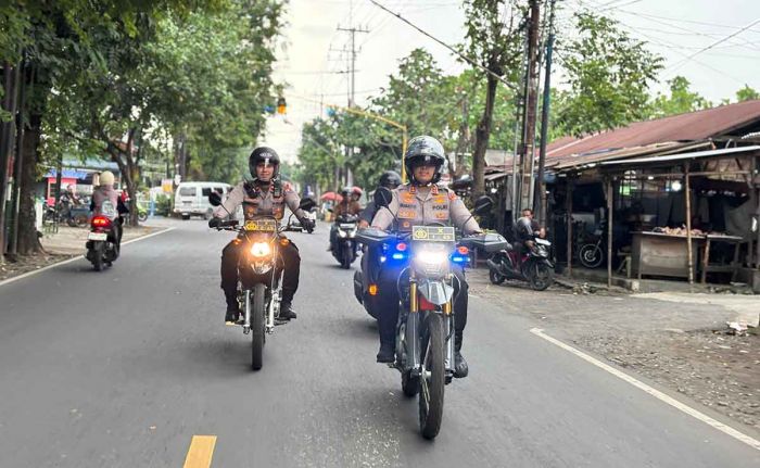 Pimpin Patroli, Kapolres Kediri Kota Pastikan Keamanan Jelang Berbuka Puasa