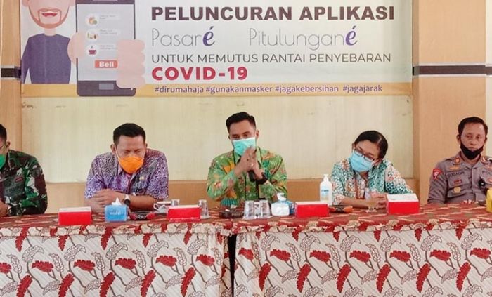 Bantu Warga saat PSBB, Pemdes Janti Luncurkan Aplikasi Pasar-e dan Pitulungan-e