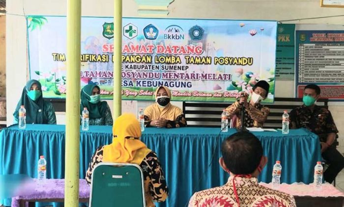 Desa Kebunagung Wakili Kecamatan Kota Dalam Lomba Taman Posyandu Tingkat Kabupaten Pamekasan