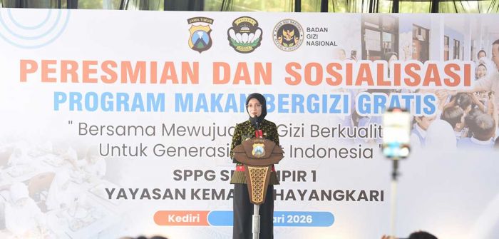 Wali Kota Kediri Resmikan SPPG Semampir, Layani 2.410 Penerima Manfaat Gizi