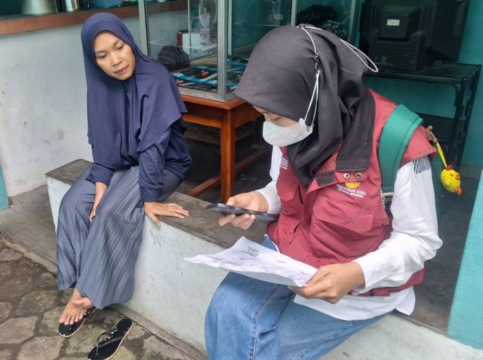 Lengkapi DTSEN Warga Kota Kediri, Puluhan Petugas Terjun Lapangan Lakukan Ground Check