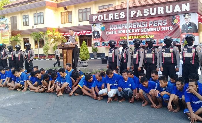 Polres Pasuruan Panen Pekat di Bulan Ramadan