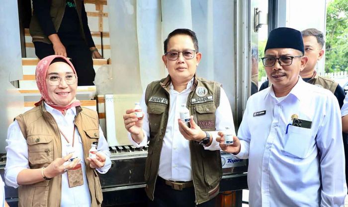 Tekan Wabah PMK, Pemprov Jatim Distribusikan 870.000 Dosis Vaksin ke 38 Daerah