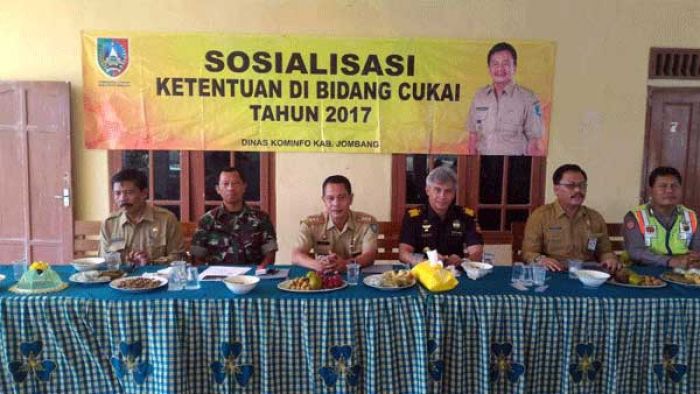 Cegah Peredaran Rokok Ilegal, Pemkab Jombang Sadarkan Masyarakat Lewat Sosialisasi