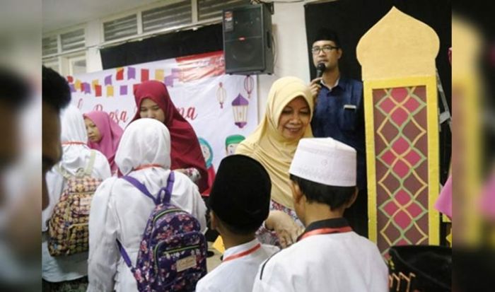 Bupati Kediri Ajak Ribuan Anak Yatim Buka Puasa Bersama