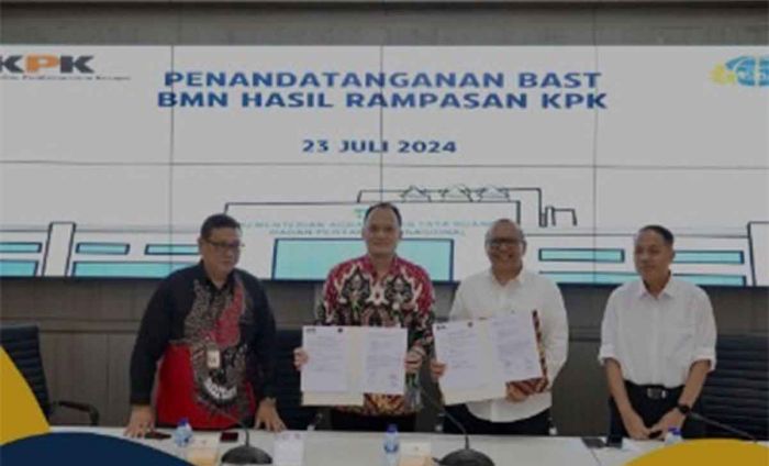 Kementerian ATR/BPN Terima Aset BMN dari KPK Senilai Rp4,78 Miliar