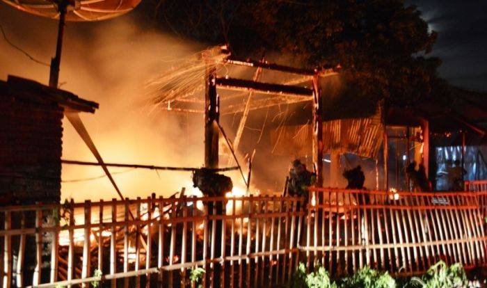 Rumah di Situbondo Hangus Terbakar Saat Ditinggal Pengajian