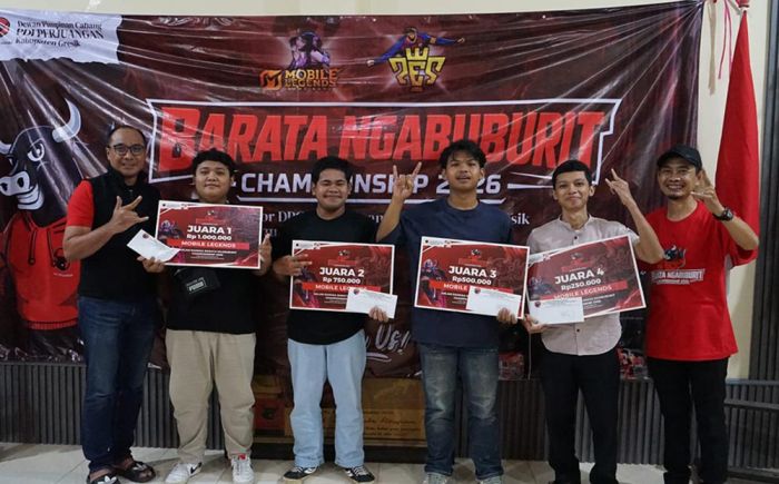 Wadahi Kreativitas Gen Z, PDIP Gresik Sukses Gelar Barata Ngabuburit E-Sport Championship 2026