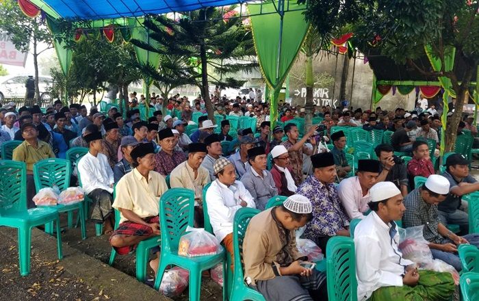 700 Warga Desa Rosep Bangkalan Sambut Paslon Farid-Sudarmawan