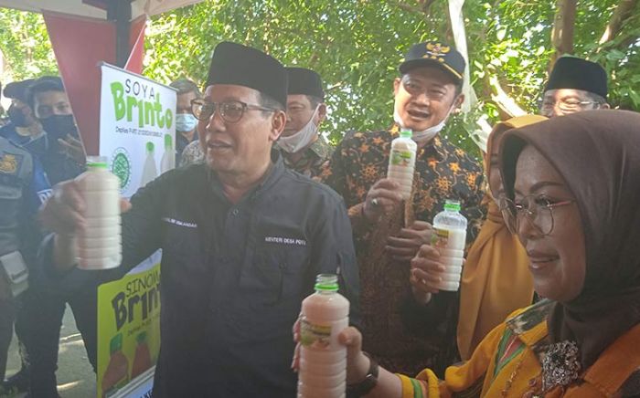 Kunjungi Lamongan, Menteri Desa PDTT: BUMDes Jangan Menjadi Pesaing Usaha Masyarakat
