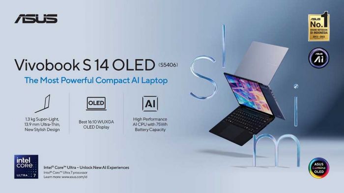 Penuhi Semua Kebutuhan Bisnis dengan Laptop Bisnis ASUS Vivobook S14 S5406
