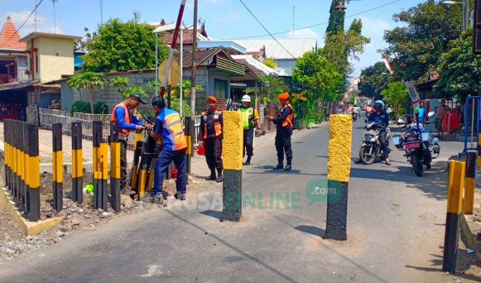 PT KAI Copot Palang Pintu Perlintasan Sebidang Jalan Nias Kota Blitar, Ini Alasannya