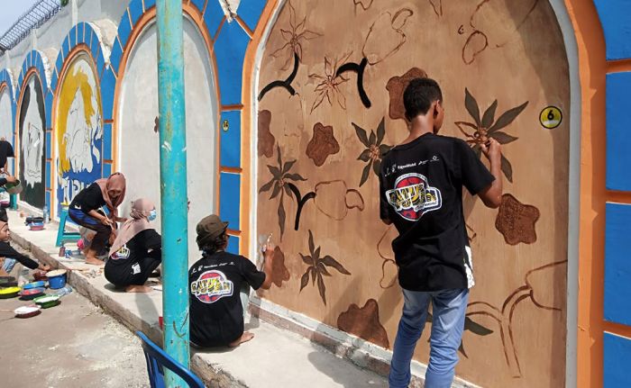 Festival Mural Batik Tuban Hadirkan Ratusan Seniman