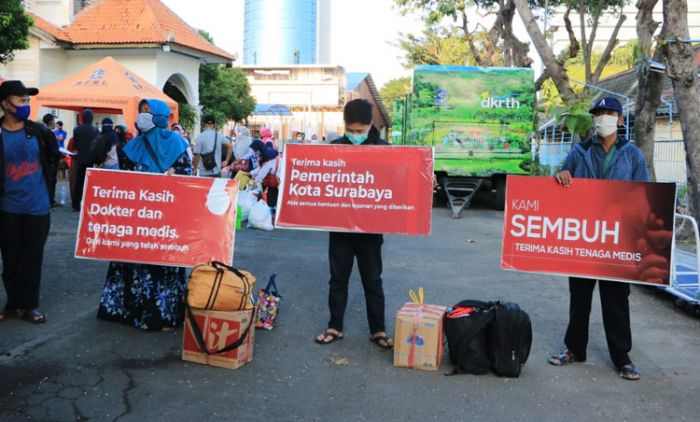 Pasien Sembuh Covid-19 di Surabaya 766 Orang, Mayoritas Pasien Asrama Haji
