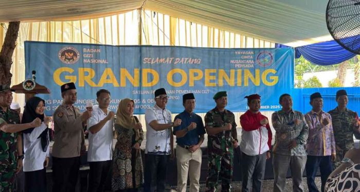 Wali Kota Pasuruan Resmikan 3 Dapur Gizi Gratis untuk 1.357 Siswa di Pekuncen dan Sekargadung