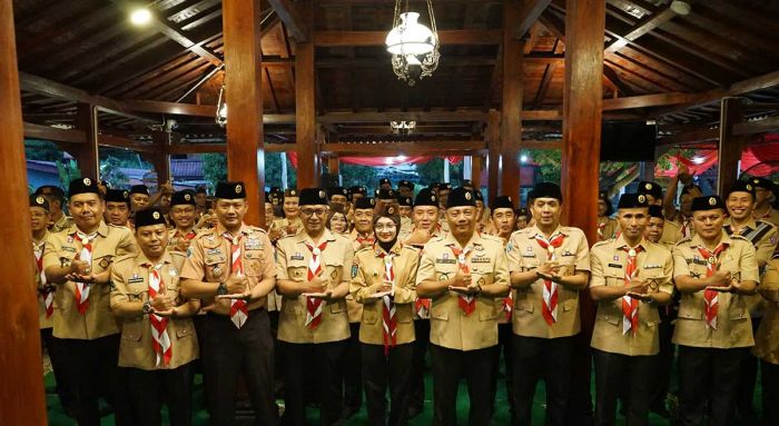 Wali Kota Kediri Hadiri Pelantikan Pengurus Pramuka 2026-2030