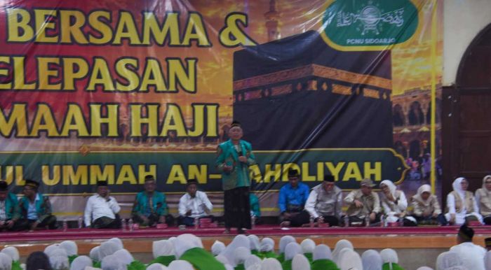KBIH Rohmatul Ummah Sidoarjo Lepas 912 Calon Jemaah Haji