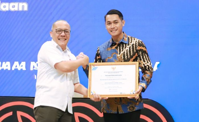 Pemkab Tuban Raih Penghargaan BRIDA Optimal dari BRIN