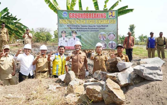 Pemkab Lamongan Alokasikan Rp69 M untuk Rehabilitasi 16 Titik Saluran Irigasi Pemkab Lamongan Alokasikan Rp69 M untuk Rehabilitasi 16 Titik Saluran Irigasi