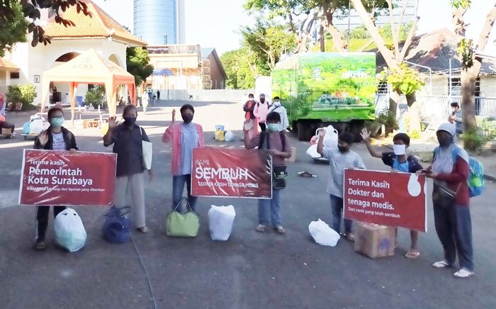 Tren Sembuh Terus Naik, Enam Kelurahan di Surabaya Ini Nol Kasus Covid-19