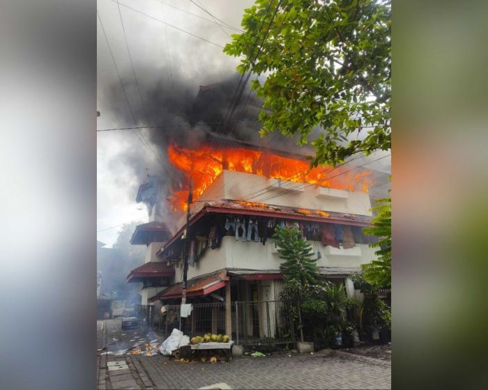 Polisi Tunggu Hasil Labfor untuk Pastikan Penyebab Kebakaran Rusun Sombo Surabaya