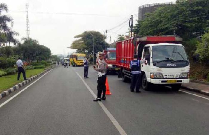 Antisipasi Kejahatan, Pelanggaran Lalin, dan Radikalisme, Petugas Gabungan di Batu Gelar Razia