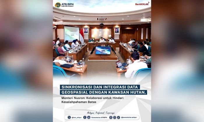 Hindari Kesalahpahaman Wilayah, Menteri Nusron Ajak Kolaborasi Menhut