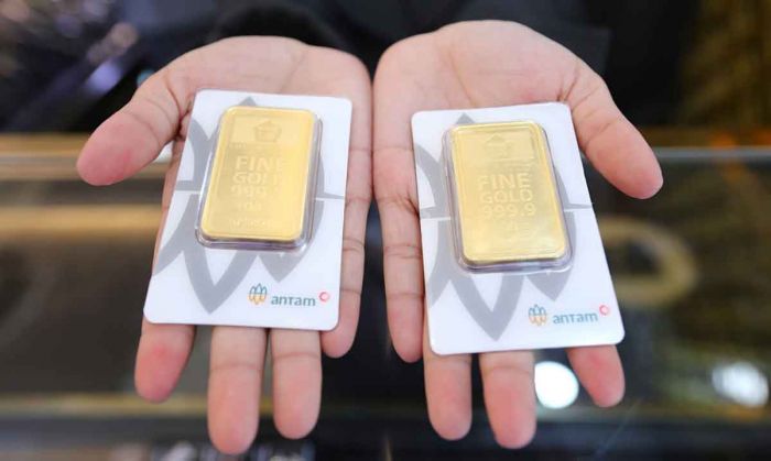 Langsung Meroket, Harga Emas Antam Alami Lonjakan hingga Rp58 Ribu dalam Sehari