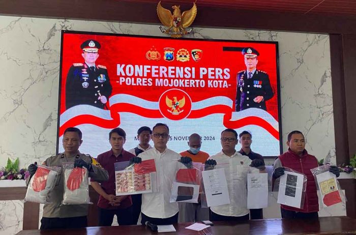 Polres Mojokerto Kota Ringkus Terduga Pelaku TPPO