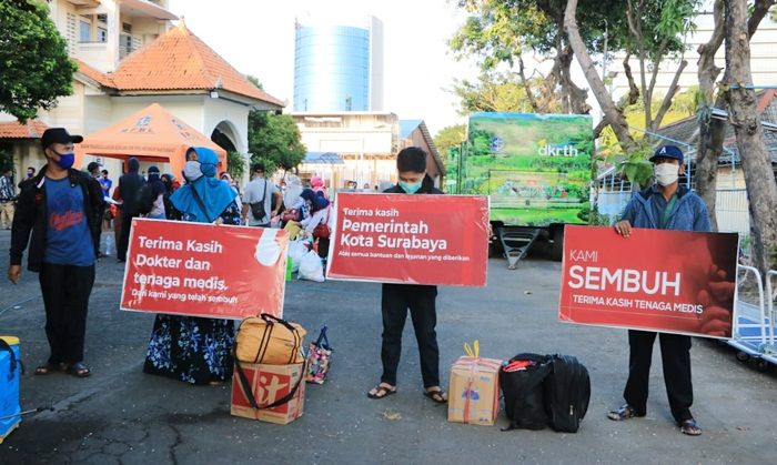 168 Pasien Covid-19 di Surabaya Dinyatakan Sembuh