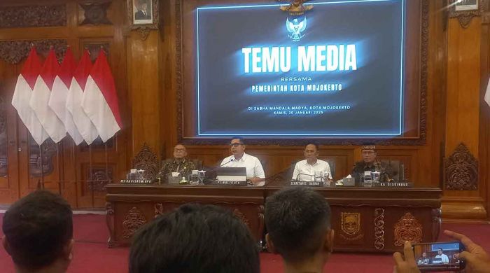 Gelar Temu Media, Pj Wali Kota Mojokerto Bahas Insiden Pantai Drini