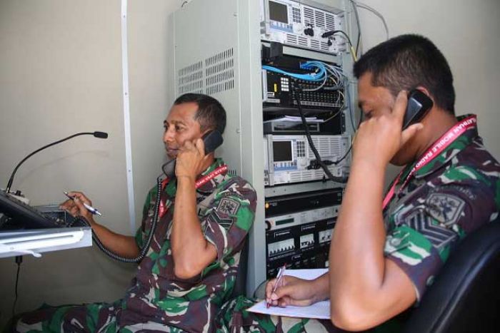 Prajurit Praktik Lapangan Unit Mobile Vsat System