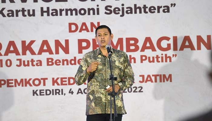 Wali Kota Kediri Launching Kartu Harmoni Sejahtera