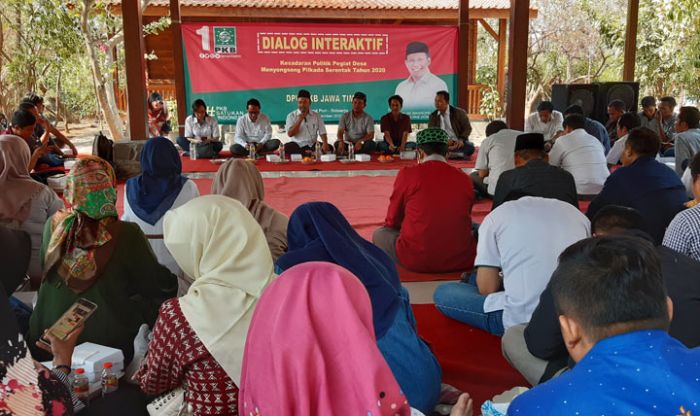 Jelang Pilbup Sidoarjo, PKB Jatim Gelar Dialog Bersama Pegiat Desa