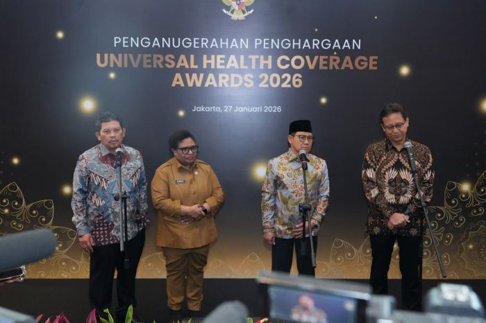 BPJS Kesehatan Anugerahkan UHC Award 2026 kepada 31 Provinsi dan 397 Daerah