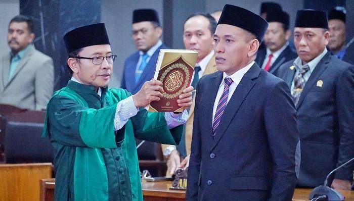 DPRD Kota Pasuruan Kembali Ambil Sumpah Anggota DPRD Terpilih Masa Jabatan 2024 - 2029