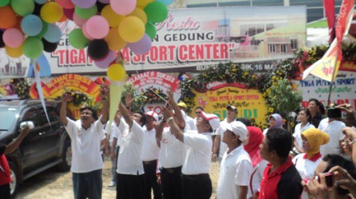 Lapangan Futsal di Kecamatan Bungah Gresik Diresmikan