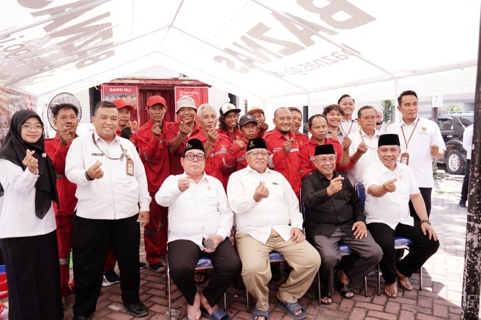 Bantu Ringankan Beban Driver Ojol, Baznas Jatim Gelar Servis dan Ganti Oli Gratis bagi 350 Motor