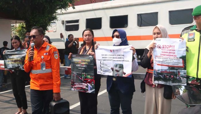 Peringatan Harkitnas 2026: KAI Daop 7 Madiun Gelar Sosialisasi Keselamatan KA