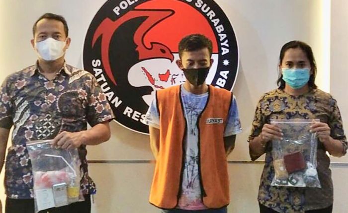 Jualan Narkoba, Pemuda dari Rungkut Surabaya Ditangkap Polisi