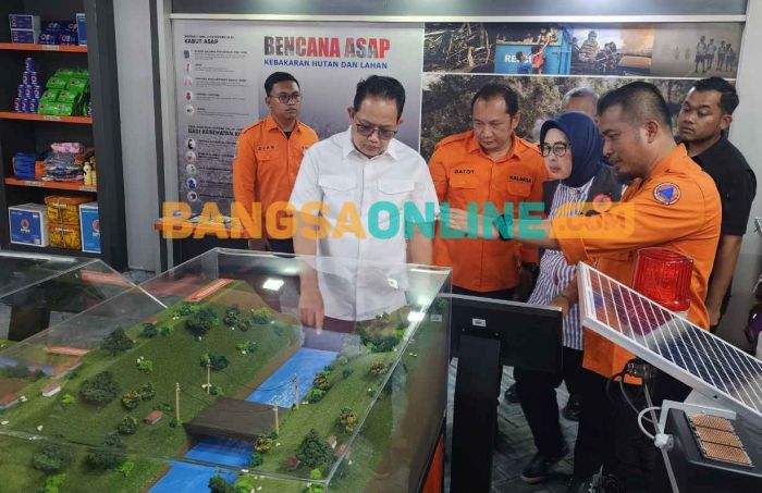 Ini Harapan Pj Gubernur Adhy saat Peresmian Taman Edukasi Bencana BPBD Jatim